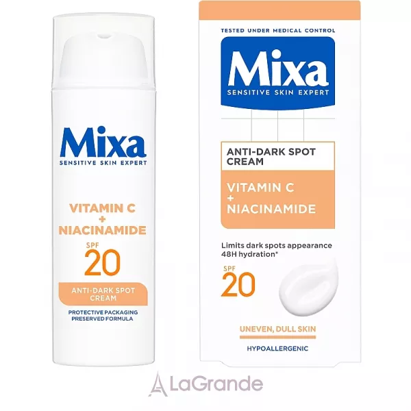 Mixa Sensitive Skin Expert Anti-Dark Spot Cream ����������� ���� � ��������� � � ������������ ������ ���������� ����� ���� ����