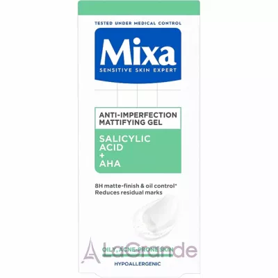 Mixa Sensitive Skin Expert Anti-Imperfection Mattyfing Gel       AHA   