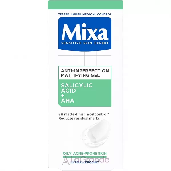 Mixa Sensitive Skin Expert Anti-Imperfection Mattyfing Gel ����������� ���� � ���������� �������� �� AHA ����� ������� ����