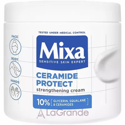 Mixa Ceramide Protect Strengthening Cream         ,   