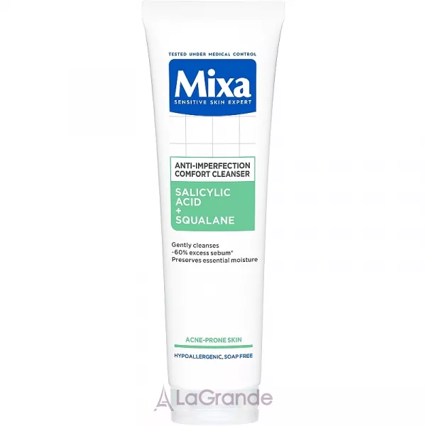 Mixa Sensitive Skin Expert Anti-Imperfection Cleanser ��������� ���� � ����������� �������� � ��������� ������ ������������� ���� ����