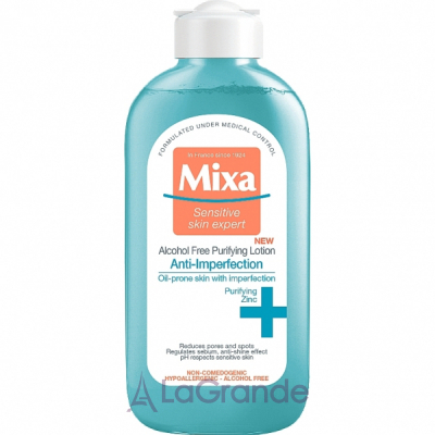 Mixa Anti-Imperfection Alcohol Free Purifying Lotion        