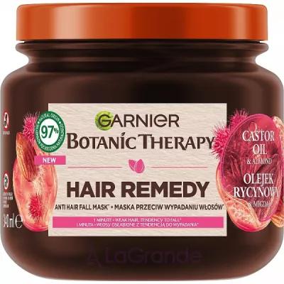 Garnier Botanic Therapy Hair Remedy Castor Oil And Almond Anti Hair Fall Mask    ,     