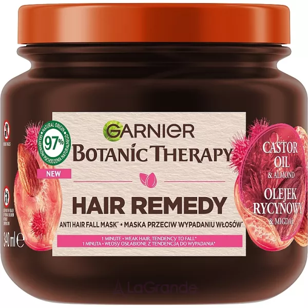Garnier Botanic Therapy Hair Remedy Castor Oil And Almond Anti Hair Fall Mask ����������� ����� ��� ��������, ��������� �� �������� ������� 