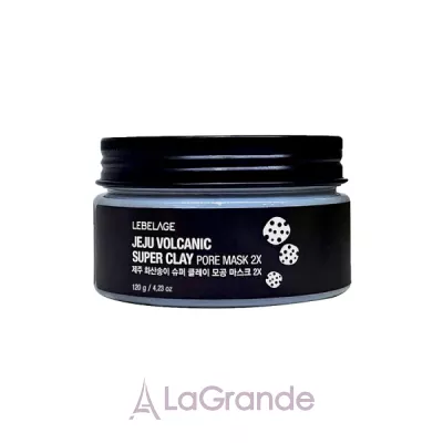 Lebelage Jeju Volcanic Super Clay Pore Mask 2X     