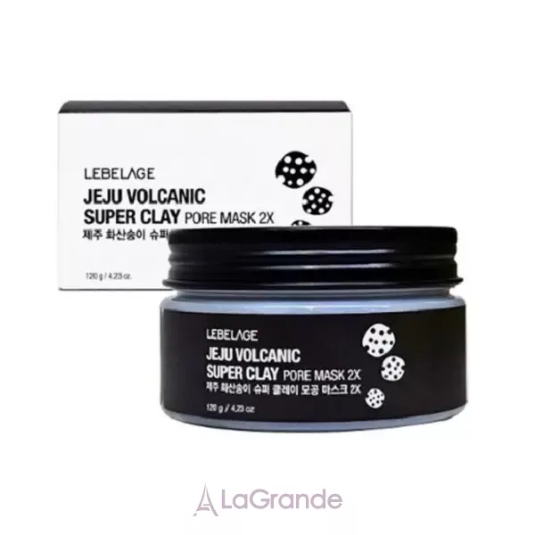 Lebelage Jeju Volcanic Super Clay Pore Mask 2X �������� ����� ������������� ��� ����