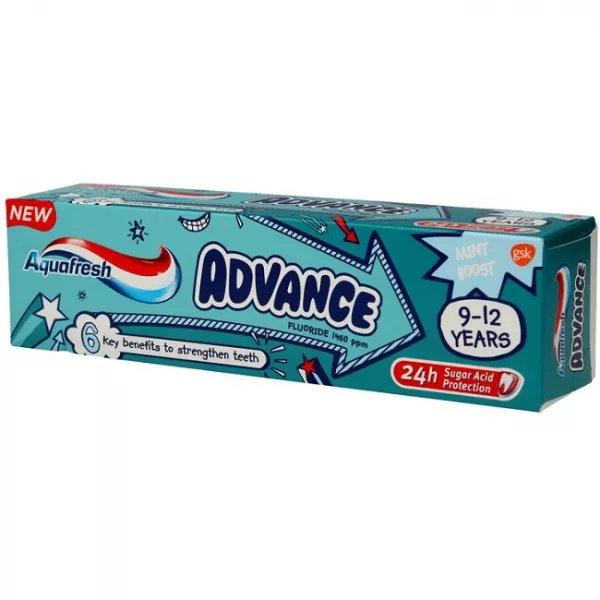 Aquafresh Advance 9-12 Years ������� ������ �����