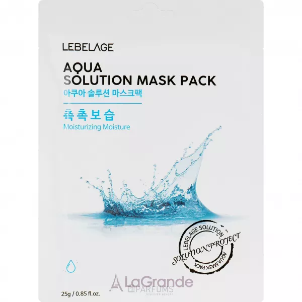 Lebelage Aqua Solution Mask ����������� ����� ��� ���� ��������