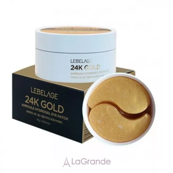 Lebelage 24K Gold Ampoule Hydrogel Eye Patch ����� � ���������� ������
