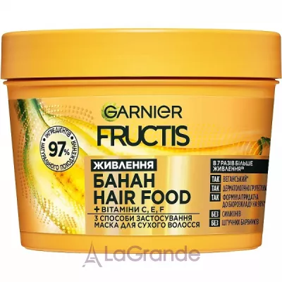 Garnier Fructis Hair Food Banana Mask  3  1 