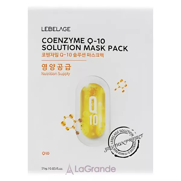 Lebelage Q10 Natural Mask �������� ����� ��� ������� � ��������� Q10