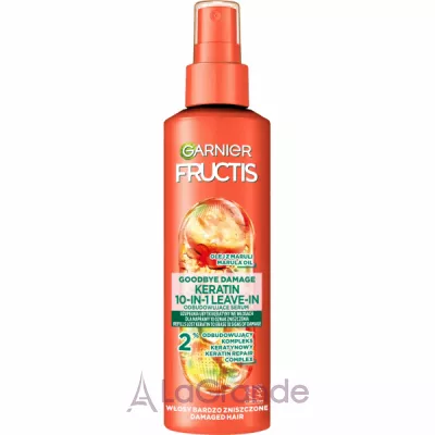 Garnier Fructis Goodbye Damage SOS Keratin Repairing Serum ³ -    