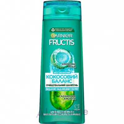 Garnier Fructis Coconut Water Balancing Shampoo   ,       ,   