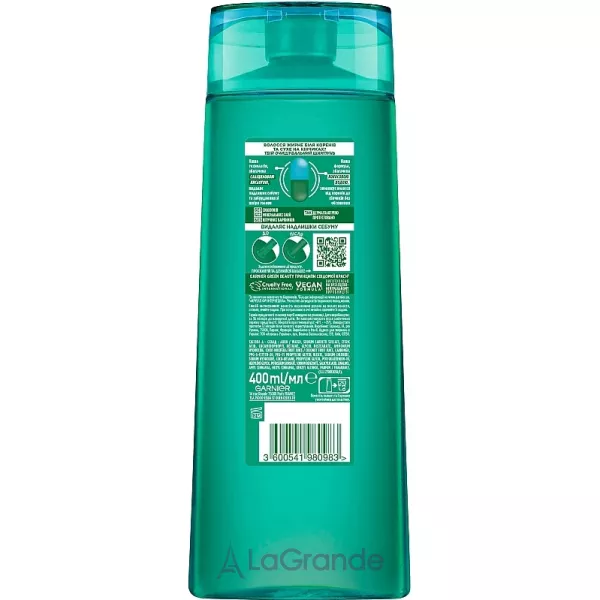 Garnier Fructis Coconut Water Balancing Shampoo ������� ��� �������, ������ �� ������� � ����� �� �������, � ��������� �����