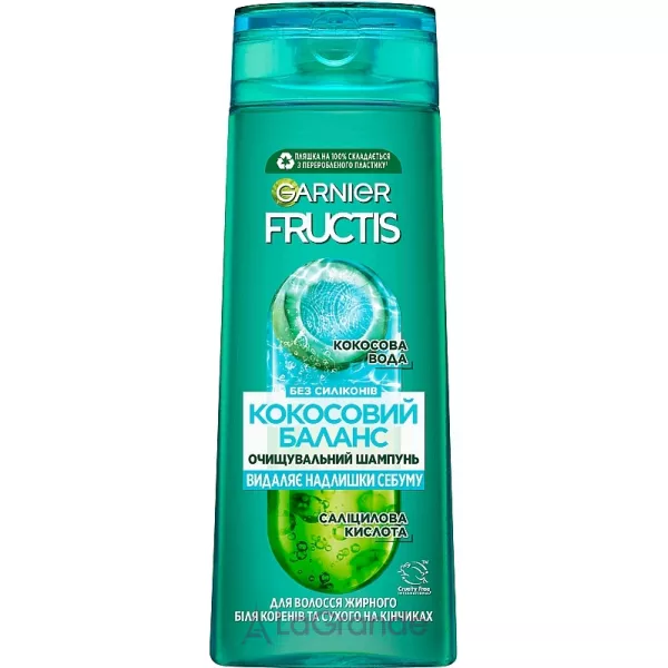 Garnier Fructis Coconut Water Balancing Shampoo ������� ��� �������, ������ �� ������� � ����� �� �������, � ��������� �����