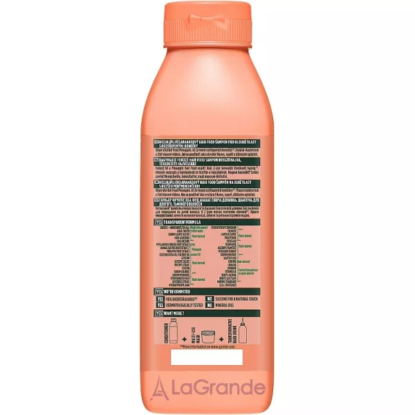 Garnier Fructis Hair Food Pineapple Glowing Lengths Shampoo ������� 