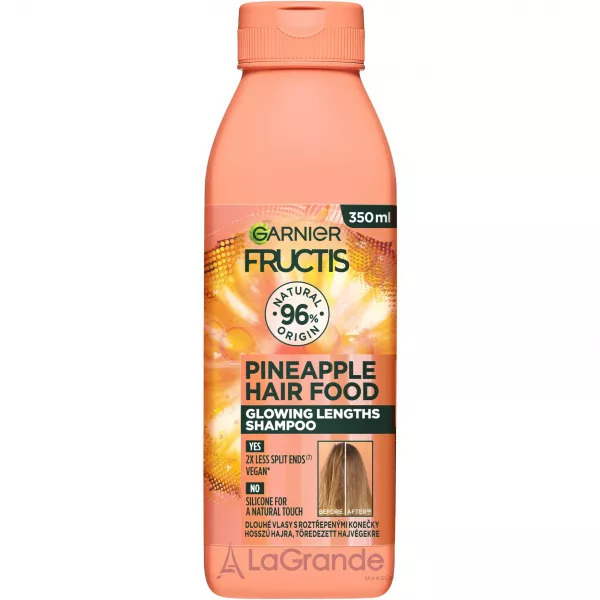 Garnier Fructis Hair Food Pineapple Glowing Lengths Shampoo ������� 