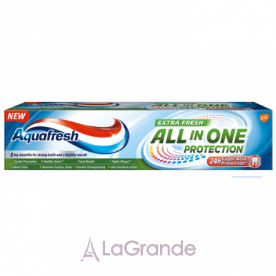 Aquafresh All In One Protection Extra Fresh      .  