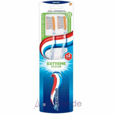 Aquafresh Extreme Clean medium 1+1      