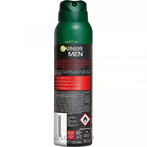 Garnier Mineral Action Control+ 96h Men Deodorant ����������-������������� 