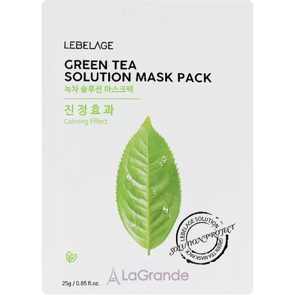 Lebelage Green Tea Solution Mask �������� ����� ��� ������� � ������������ �������� ���