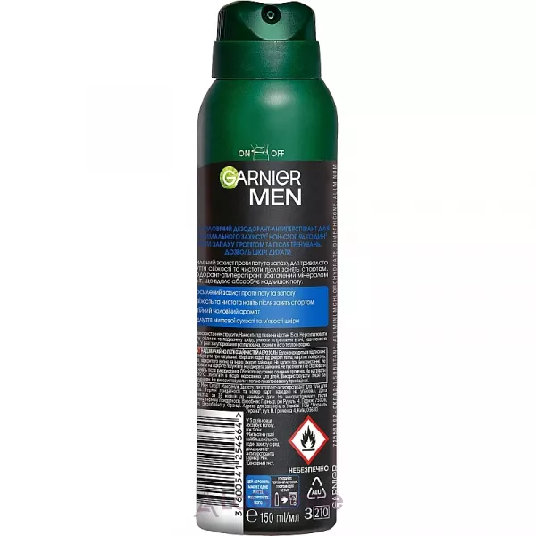 Garnier Men Mineral Deodorant Sport ����������-����� ��� ������� 