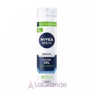 Nivea Men Sensitive Instant Protection Shaving Gel       