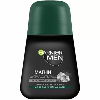 Garnier Men Mineral Magnesium Ultra Dry 72h Deodorant  -   