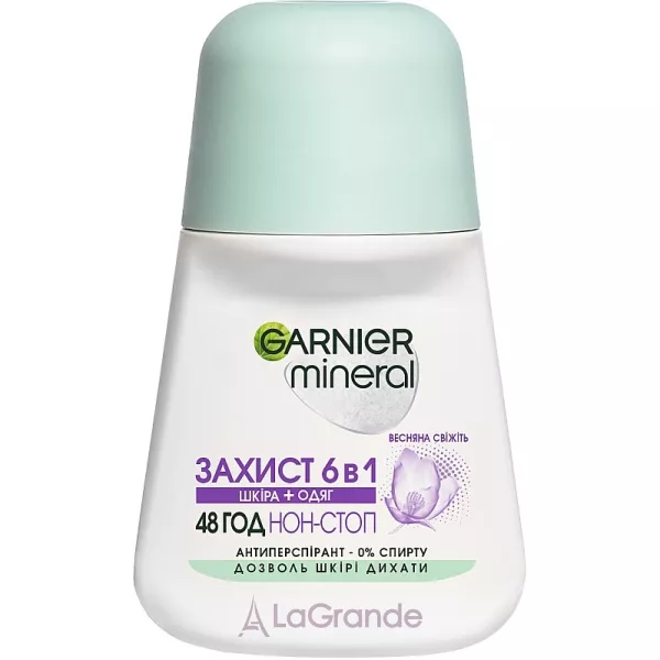 Garnier Mineral 6-in-1 Protection 48h Deodorant ��������� ����������-������������� 