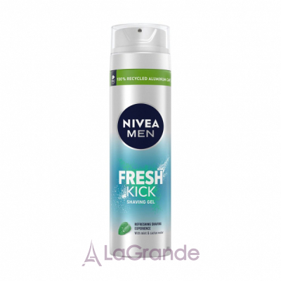 Nivea Men Fresh Kick Shaving Gel   