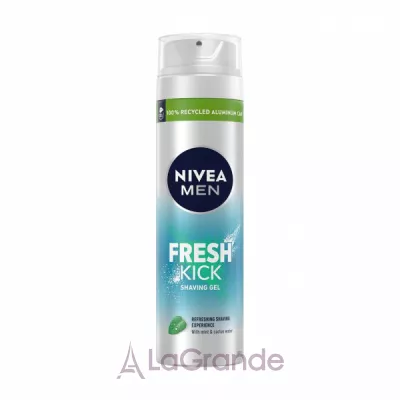 Nivea Men Fresh Kick Shaving Gel   