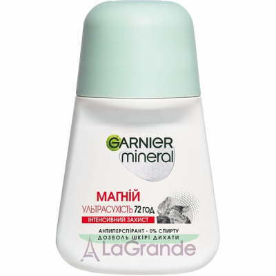 Garnier Mineral Magnesium Ultra Dry 72h Deodorant -   