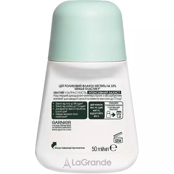 Garnier Garnier Mineral Magnesium Ultra Dry 72h Deodorant ����������-����� ��� ���� 