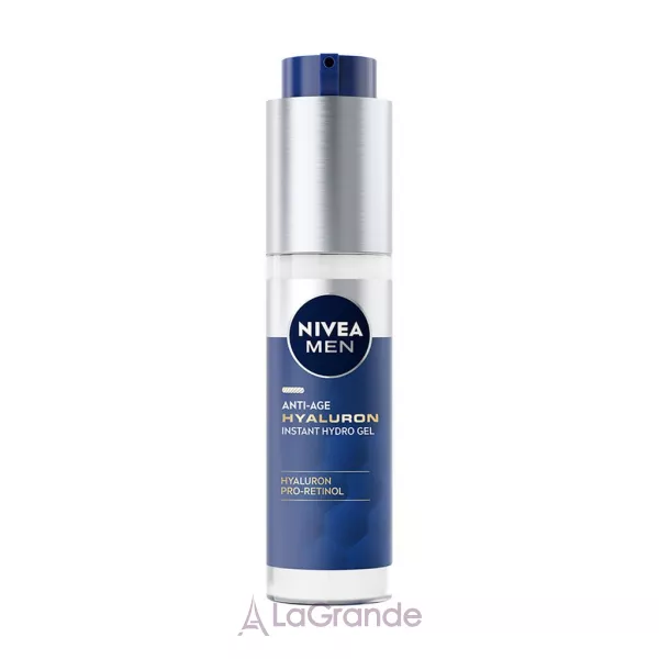 Nivea Men Anti-Age Hyaluron Instant Hydro Gel �������������� ��������� � ������������ ��������