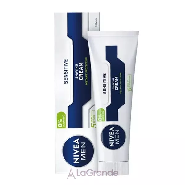 Nivea Men Sensitive Instant Protection Shaving Cream ���� ��� ������ ��� �������������� ����