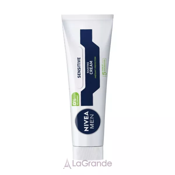 Nivea Men Sensitive Instant Protection Shaving Cream ���� ��� ������ ��� �������������� ����