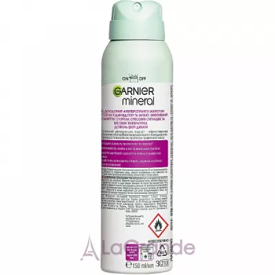 Garnier Mineral Action Control 48h Deodorant -  