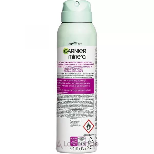 Garnier Mineral Action Control 48h Deodorant ����������-������������� �������� 