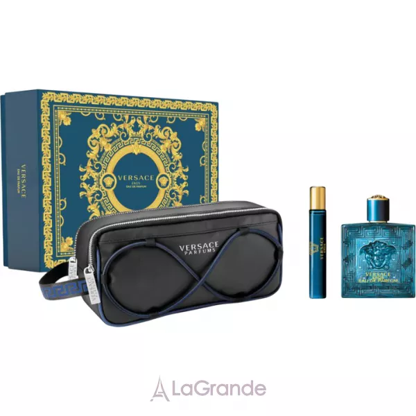 Versace Eros Eau De Parfum ���� (����������� ���� 100 �� + ����������� ���� 10 �� + ����������)