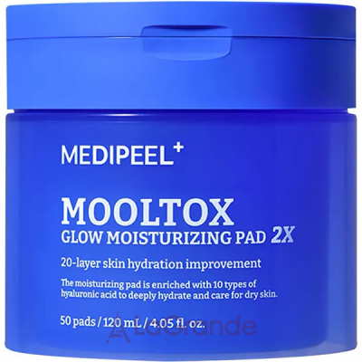 Medi-Peel Mooltox Glow Moisturizing Pad ϳ���-���� ��� ���������� �� �������� ���� �������