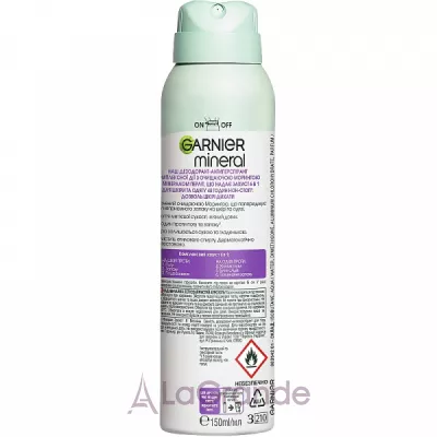 Garnier Mineral 6-in-1 Protection Floral Fresh Anti-Perspirant - 