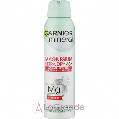 Garnier Mineral Magnesium Ultra Dry 48h Deodorant    