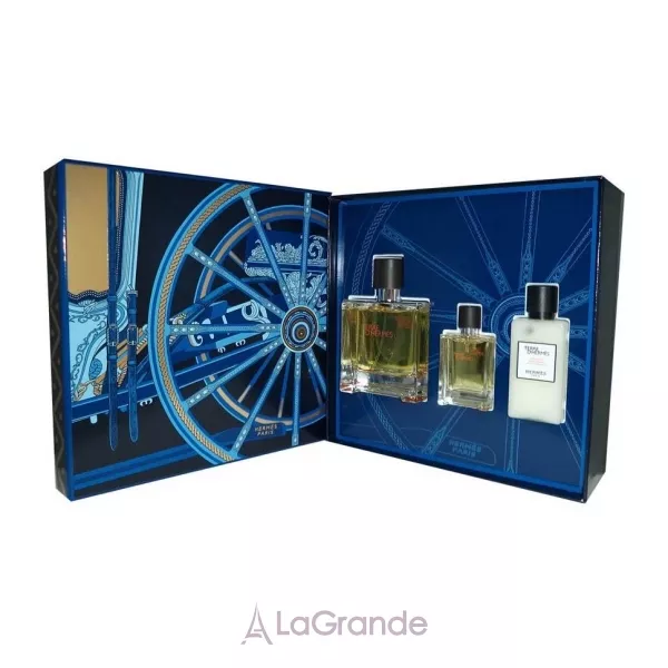 Hermes Terre D`Hermes Parfum ����� (��������������� ���� 75 �� + ��������� 12,5 �� + ������� ����� ������ 40 ��)