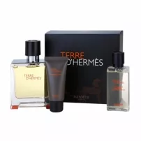 Hermes Terre D`Hermes Parfum ����� (��������������� ���� 75 �� + ������� ����� ������ 15 �� + ���� ��� ���� 40 ��)