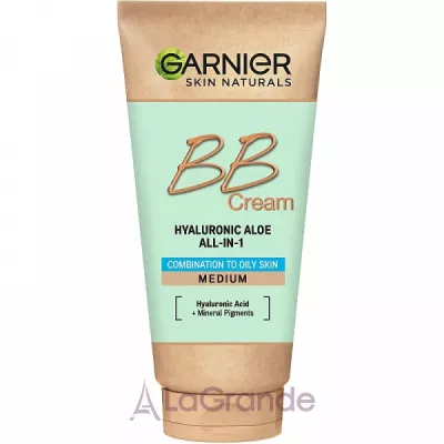 Garnier Skin Naturals Hyaluronic Aloe All-in-1 BB Cream BB-      