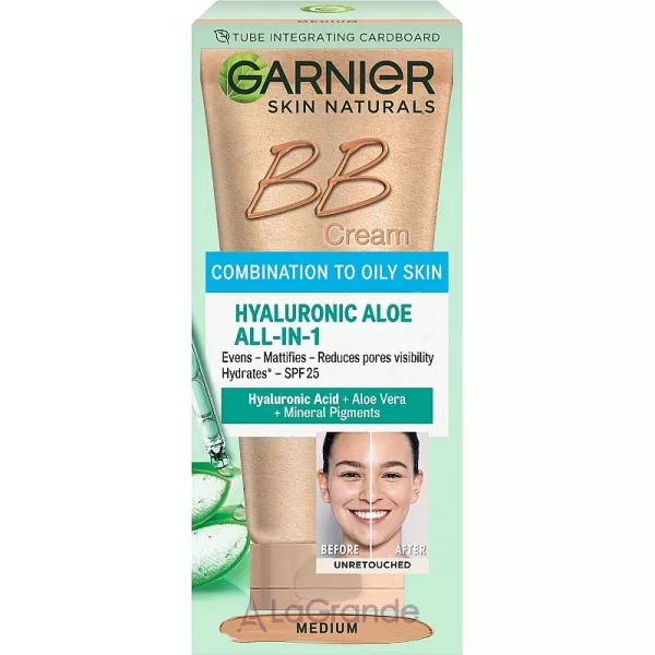 Garnier Skin Naturals Hyaluronic Aloe All-in-1 BB Cream BB-���� ��� ���������� �� ����� ���� 