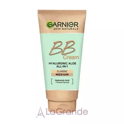 Garnier Skin Naturals Hyaluronic Aloe All-in-1 BB Cream BB-    