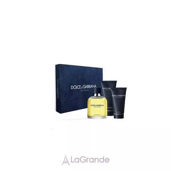Dolce & Gabbana pour Homme ����� (��������� ���� 125 �� + ������� ����� ������ 100 �� + ���� ��� ���� 50 ��)