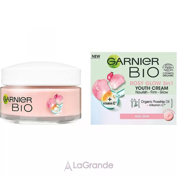 Garnier Bio Rosy Glow 3in1 Youth Cream ����������� ���� � ������ ��������� ��� �������� ������ ������� ���� ����