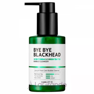 Some By Mi Blackhead 30Days Miracle Green Tea Tox Bubble Cleanser -   